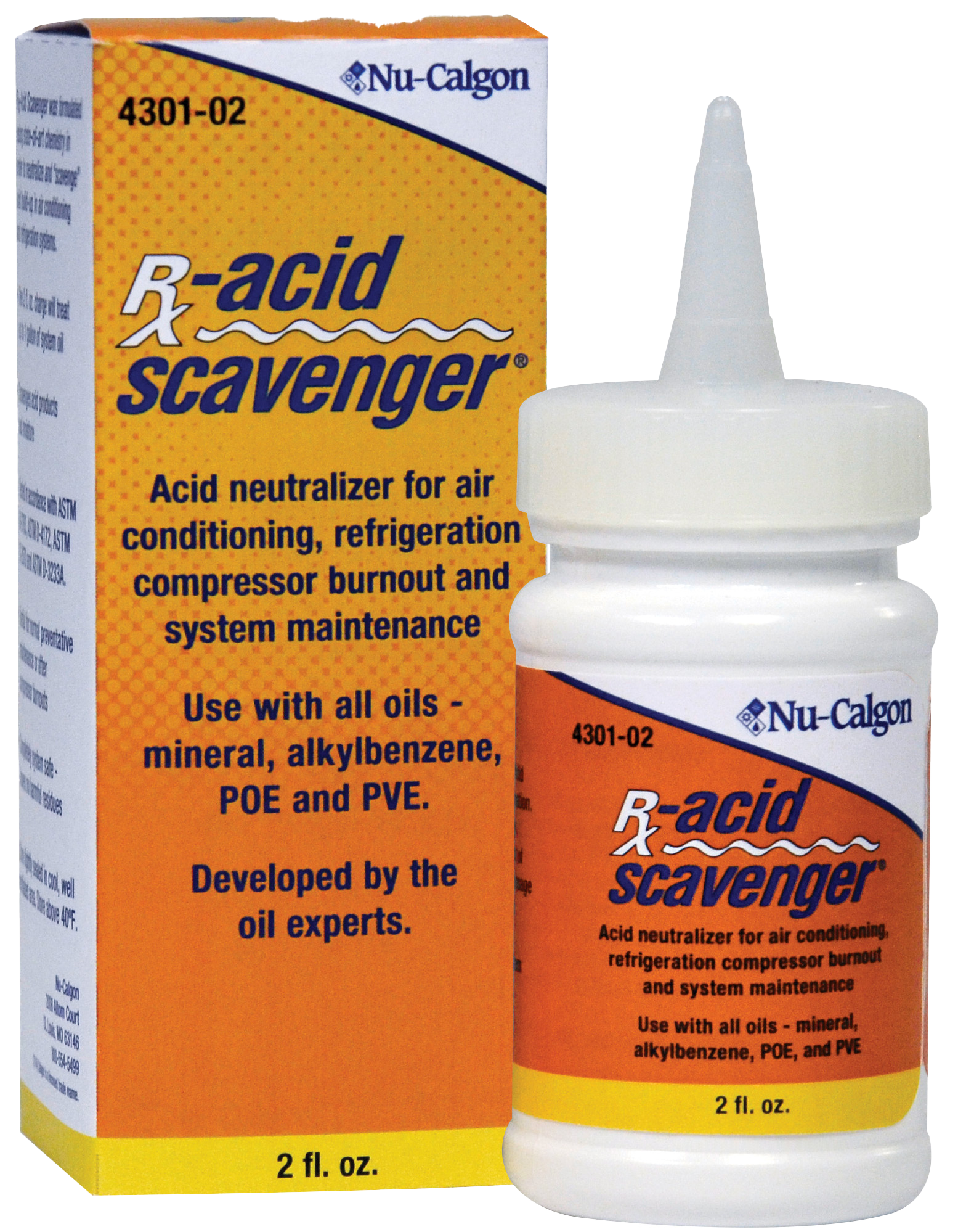 4301-02 RX-ACID SCAVENGER BOTTLE - Acid Tests and Neutralizers